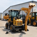 Backhoe Loader Factory - WZ08-12 4 Wheel Mini