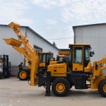 Backhoe Loader Factory - 3-5 Ton 4WD Multi Purpose