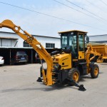 Backhoe Loader Factory - WZ08-12 4 Wheel Mini