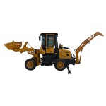 Backhoe Loader Factory - WZ08-12 4 Wheel Mini