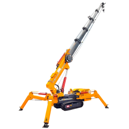 Mobile Spider Crane Manufacturer - 3ton Crawler Diesel Telescopic Boom
