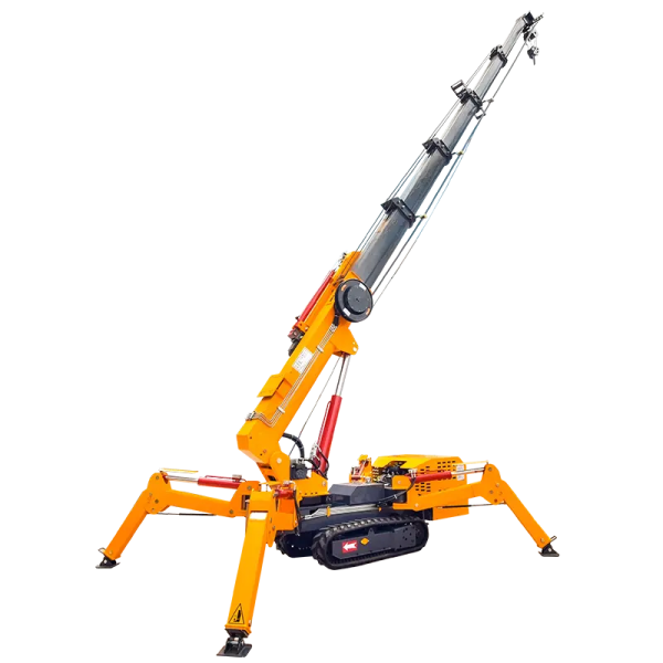 Mobile Spider Crane Manufacturer - 3ton Crawler Diesel Telescopic Boom