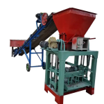 Block Making Machine Factory - QT4-25 Automatic Cheap Hollow Brick 220V