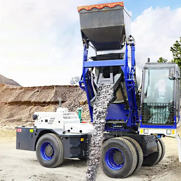 Mobile Concrete Mixer Supplier - Factory Price 2-3.5m³ Capacities Core