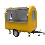 Mobile Food Trailer Manufacturer - Small Pizza Concession Fully Equipped