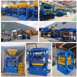 Paving Block Machine Manufacturer - Automatic Construction 220V PLC Mold