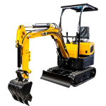 Mini Excavator Supplier - EPA CE EURO5 Home Farm 1-2 Ton Crawler