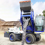 Self Loading Concrete Mixer Truck Manufacturer - Mini Diesel Mobile Engine Core