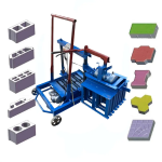 Cement Brick Machine Supplier - QT4-35 Automatic Inexpensive UK Africa