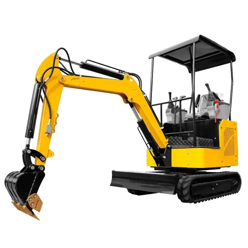 Mini Excavator Supplier - EPA CE EURO5 Home Farm 1-2 Ton Crawler
