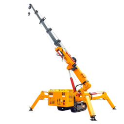 Spider Crane Manufacturer - Smart Design 3 Tons Mini Mobile Electric