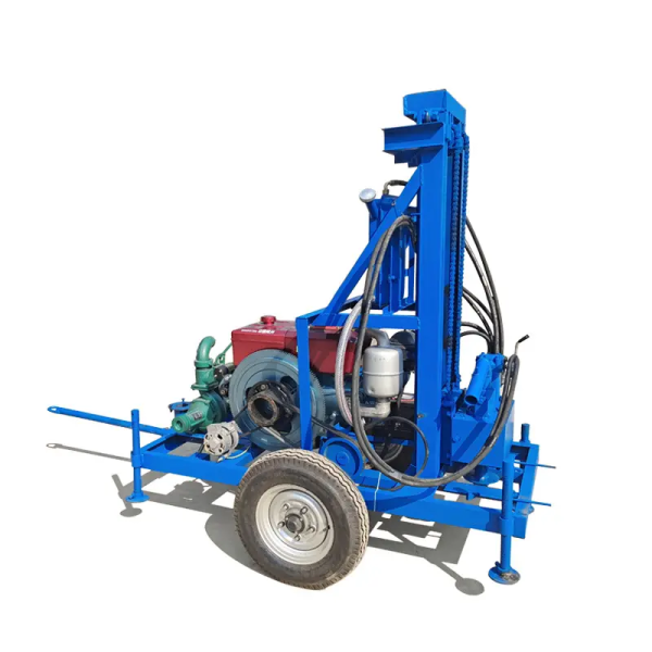Water Well Drilling Manufacturer - Portable Diesel Hydraulic 150-180m Depth