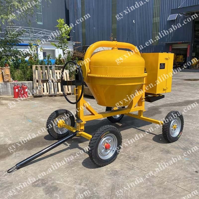 Concrete Mixer Manufacturer - 350L Movable Mini Sale