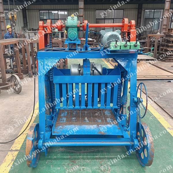 Brick Making Machine Factory - 4 Inch Manual Hollow