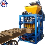 Colored Paving Machine Manufacturer - QT4-24 Concrete Blocks Colored Paving Machine