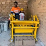 Mobile Brick Machine Manufacturer - QT40-3A Mobile Egg Laying Concrete Brick Cost