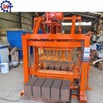 Customized Block Machine Supplier - Customized Concrete Block Semi Automatic QT4-40