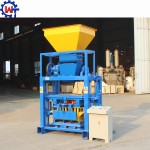 Semi Automatic Brick Machine Manufacturer - QT40-1 Semi Automatic Brick Paving Machine