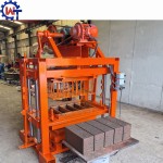 Customized Block Machine Supplier - Customized Concrete Block Semi Automatic QT4-40