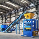 Semi-automatic Block Machine Supplier - QT4-24 Semi-automatic Concrete Blocks Mixing