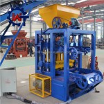 Semi-automatic Block Machine Factory - QT4-24 Semi-automatic Hollow Concrete Blocks