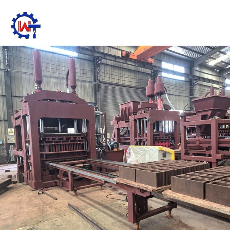 Automatic Block Machine Manufacturer - QT12-15 Cement Block Machine Totally Automatic