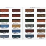 Stone Coated Tile Supplier - 0.45mm Thick Color Stone Coated Metal Roof Tiles