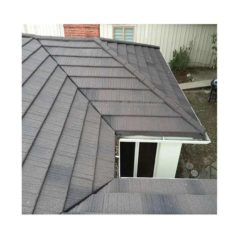 Aluminum Roof Shingles Factory - Manufacture Waterproof Stone Coated Aluminum