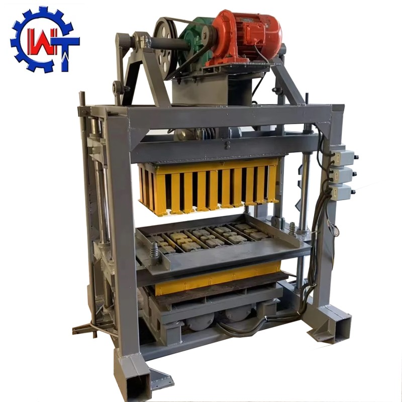 Hollow Blocks Machine Factory - QT4-40 Semi-automatic Concrete Hollow Blocks