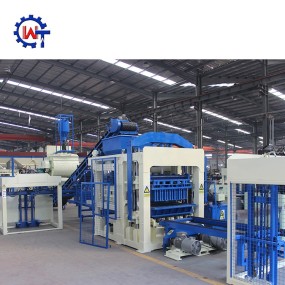 Full Automatic Brick Line Factory - QT10-15 Full Automatic Concrete Solid Brick