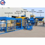 Concrete Curb Machine Factory - Concrete Curb Making QT4A-15 Paving Block