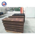 Stone Coated Tile Supplier - Nigeria 0.4mm Black White Shingle Stone Coated