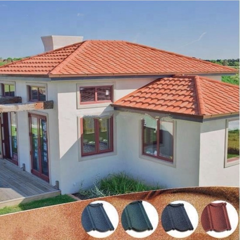 Metal Roof Tile Factory - Linyi Wante Brand Stone Coated Metal Roof Tile