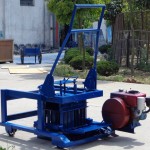 Diesel Brick Machine Manufacturer - QT40-3D Diesel Engine Concrete Hollow Block