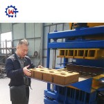 Earth Block Machine Manufacturer - WT4-10 Earth Block Clay Bricks Molding Machine