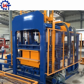 Concrete Curb Machine Factory - Concrete Curb Making QT4A-15 Paving Block