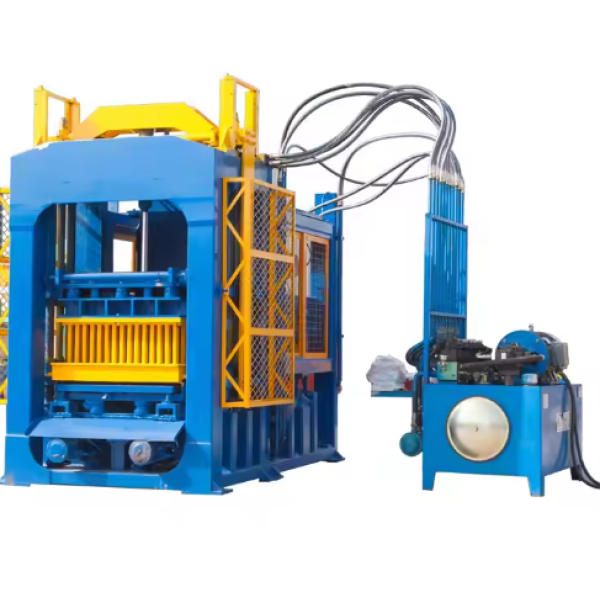 Concrete Block Machine Supplier - Automatic Concrete Cement Brick QT6-15 Concrete
