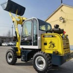Engineering Loader Factory - Small Turning Radius Enclosed Cab Multifunctional