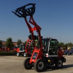 4WD Loader Factory - Mini Wheel Loader Enclosed Cab Air Conditioner Tools