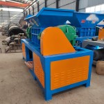 Shredder Machinery Factory - Powerful Double-roller Dual Motor Plastic Metal