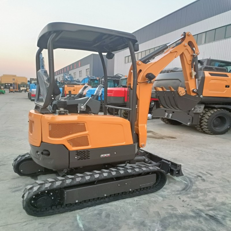 Mini Excavator Supplier - Crawler Track Pneumatic Tire CE Certified Engine