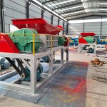 Dual Shaft Shredder Manufacturer - Model 1000 Dual Motor High Efficiency Waste