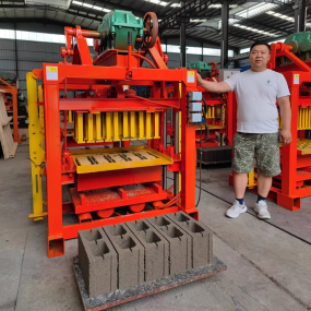 Eco Block Production Line Factory - Cement Concrete Burning-free Coal Slag Raw