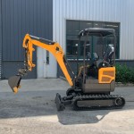 Mini Excavator Supplier - Crawler Track Pneumatic Tire CE Certified Engine