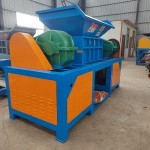 Shredder Machinery Factory - Powerful Double-roller Dual Motor Plastic Metal