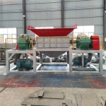 Dual Shaft Shredder Manufacturer - Model 1000 Dual Motor High Efficiency Waste
