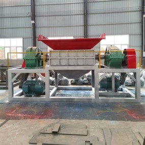 Dual Shaft Shredder Manufacturer - Model 1000 Dual Motor High Efficiency Waste