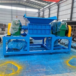 Tire Shredder Supplier - Super Powerful Heavy-duty Rubber Waste Scrap Tire