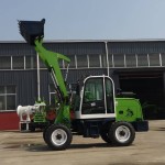 Mini Wheel Loader Manufacturer - Diesel Multifunctional Fork Pallets Loader Bucket