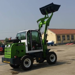Mini Front Loader Supplier - 4WD Forklift Pallets Spikes Household Farming
